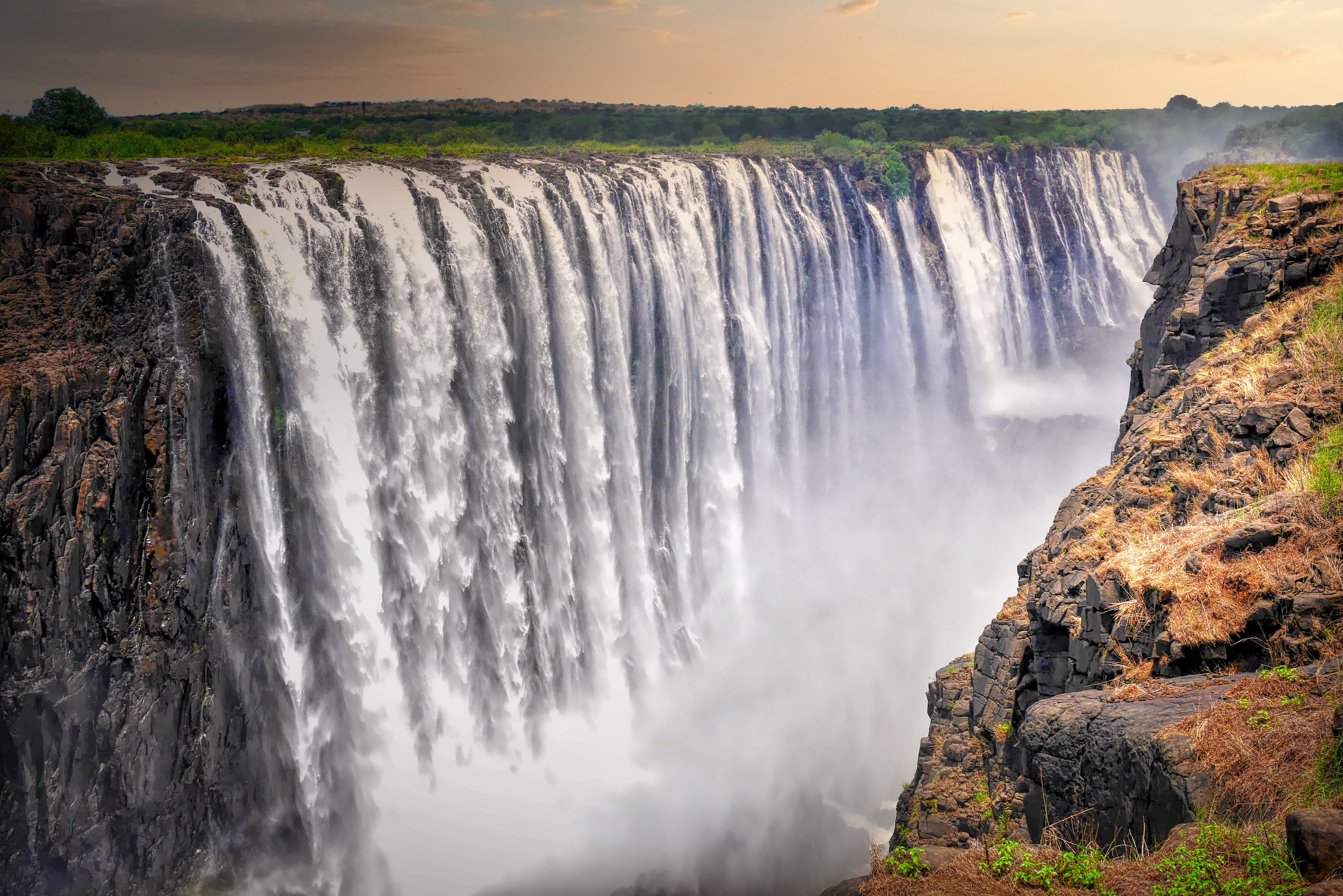 Victoria Falls in Zimbabwe, included in a Southern Africa travel itinerary